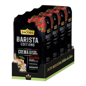 Jacobs - Barista Editions Selektion des Jahres Crema Bella Italia Bohnen - 4x 1kg