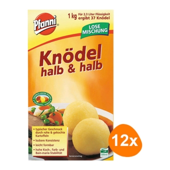 Pfanni - Knödel Halb & Halb - 12x 1kg