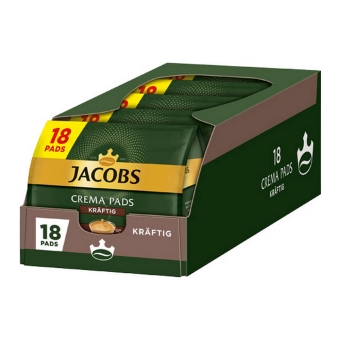 Jacobs - Crema Kräftig - 5x 18 pads