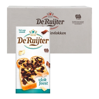 De Ruijter - Vlokfeest (Schokoflocken gemischt) - 14x 300g