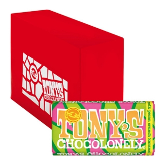 Tony's Chocolonely - Vollmilchschokolade Pekan Crunch Karamell - 15x 180g