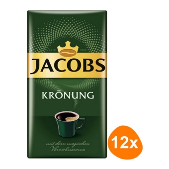 Jacobs - Krönung Gemahlener Kaffee - 12x 500g