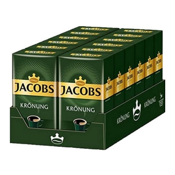 Jacobs - Krönung Gemahlener Kaffee - 12x 500g