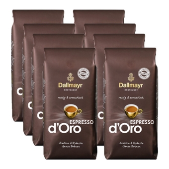 Dallmayr - Espresso d'Oro Bohnen - 8x 1kg