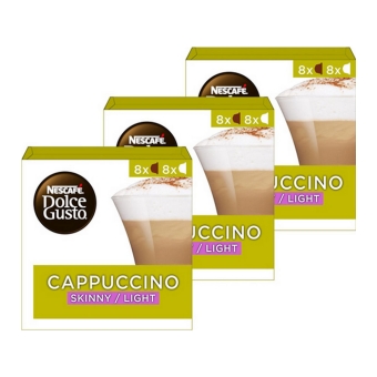Dolce Gusto - Cappuccino Skinny/Light - 3x 16 Kapseln