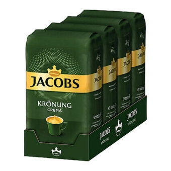 Jacobs - Krönung Crema Bohnen - 4x 1kg
