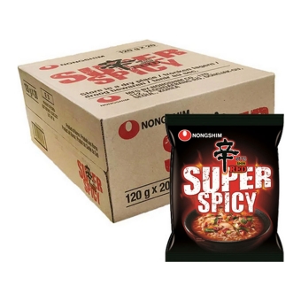 Nongshim - Instant Noodles Shin Red Super Spicy - 20 Stück