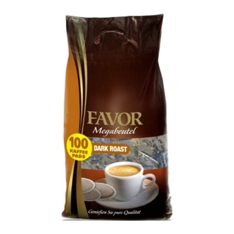 Favor - Dark Roast Megabeutel - 8x 100 pads