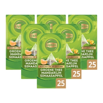 Lipton - Exclusive Selection Grüner Tee Mandarine Orange - 6x 25 Teebeutel