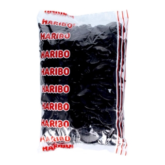 Haribo - Halbe Lakritz Monde - 3kg