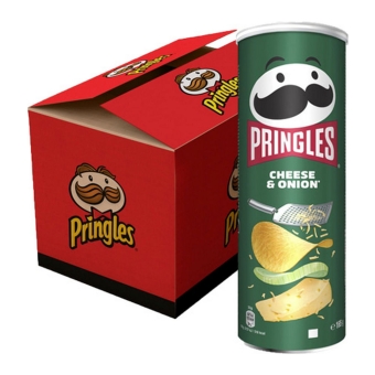 Pringles - Cheese & Onion - 19x 165g