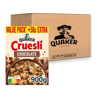 Quaker - Cruesli Schokolade - 4x 900g