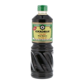 Kikkoman - Sojasauce (Weniger Salz) - 1 ltr