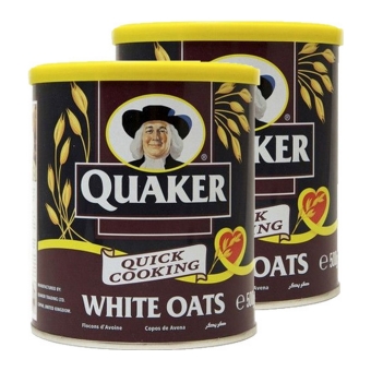 Quaker - Weiße Haferflocken - 2x 500g