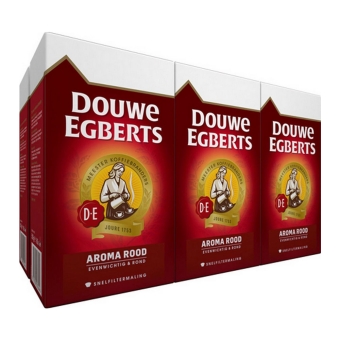 Douwe Egberts - Aroma Rood Gemahlener kaffee - 6x 500g