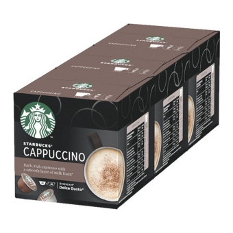 Starbucks - Cappuccino by Nescafé Dolce Gusto - 3x 12 Kapseln