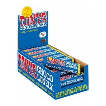 Tony's Chocolonely - Zartbitterschokolade 70% - 35x 50g