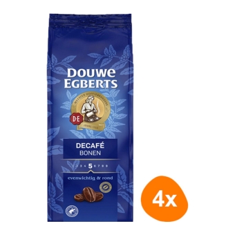 Douwe Egberts - Décafé Bohnen - 4x 500g