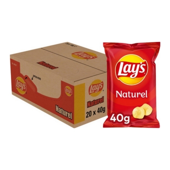 Lay's - Naturel - 20 Mini Beutel