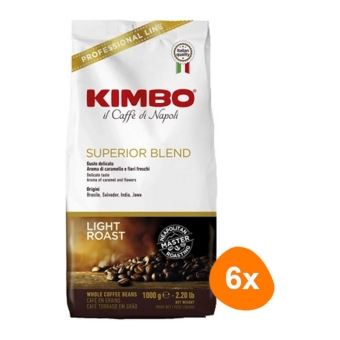 Kimbo - Superior Blend Bohnen - 6x 1kg