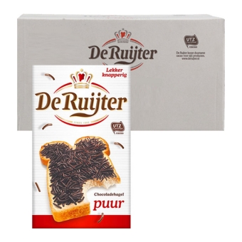 De Ruijter - Zartbitter Schokoladenstreusel - 18x 390g