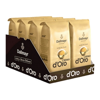 Dallmayr - Crema d'Oro Bohnen - 8x 1kg