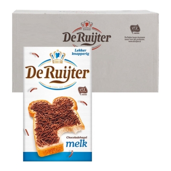 De Ruijter -Vollmilchschokolade Streusel - 18x 390g