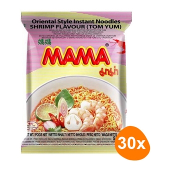 Mama - Instant Nudeln Garnelen (Tom Yum) - 30 Stück