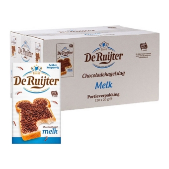 De Ruijter -Vollmilchschokolade Streusel - 120x 20g