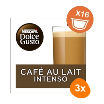 Dolce Gusto - Café Au Lait Intenso - 3x 16 Kapseln