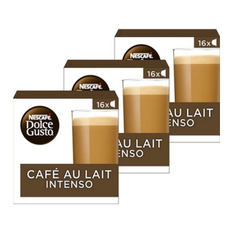 Dolce Gusto - Café Au Lait Intenso - 3x 16 Kapseln
