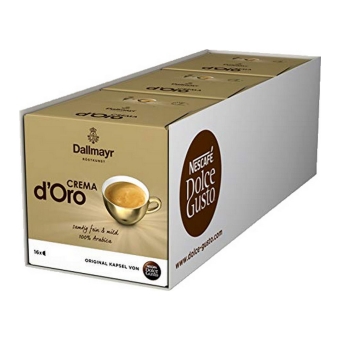 Dolce Gusto - Dallmayr Crema d'Oro - 3x 16 Kapseln