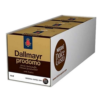 Dolce Gusto - Dallmayr Prodomo - 3x 16 Kapseln