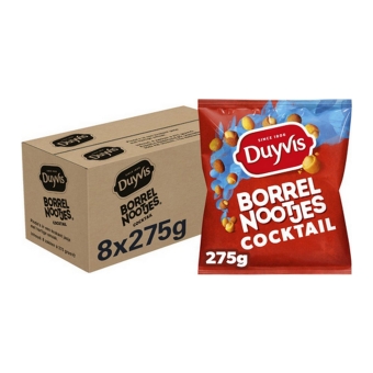 Duyvis - Borrelnootjes Cocktail - 8x 275g