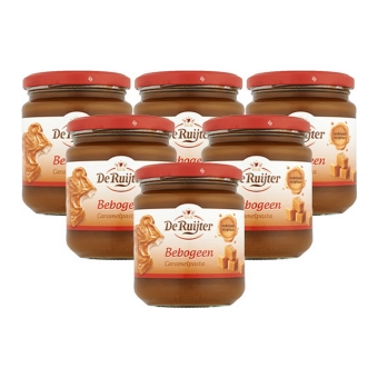 De Ruijter - Bebogeen Karamellaufstrich - 6x 360g