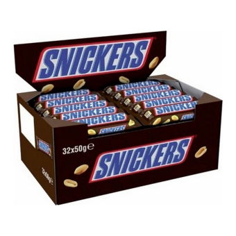 Snickers - Schokoladenriegel (Single) - 32 Riegel