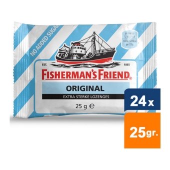 Fisherman's Friend - Original (Eucalyptus) Ohne Zucker- 24x25gr