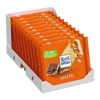 Ritter Sport - Waffel - 10x 100g