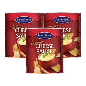 Santa Maria - Cheddar Cheese Sauce - 3x 3kg