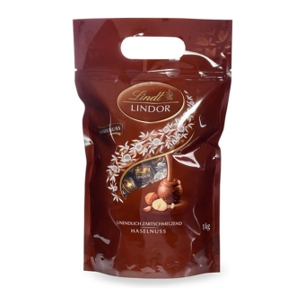 Lindt - Lindor Kugel Haselnuss - 1kg Beutel