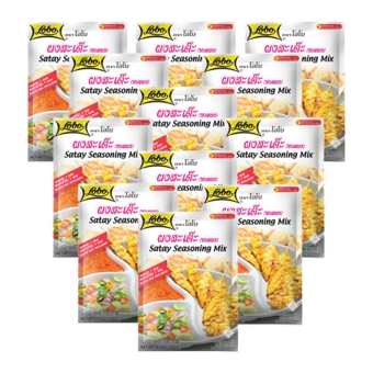 Lobo - Saté-Würzmischung für Marinade und Sauce - 12x 100g