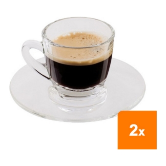 Scanpart - Espresso Tasse und Untertasse - 2x7cl 