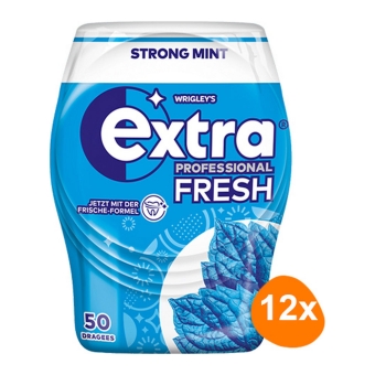 Wrigley's - Extra Professional Fresh Strong Mint - 12x 50er