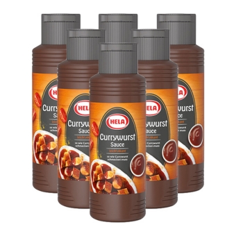 Hela - Currywurst sauce - 6x 300ml