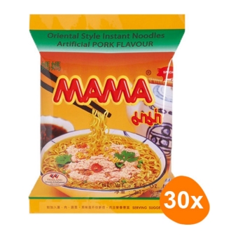 Mama - Instant Nudeln Schweinefleisch- 30 Stück