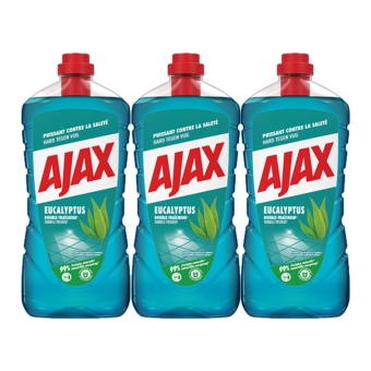 Ajax - Allzweckreiniger Eucalyptus - 3x 1,25ltr