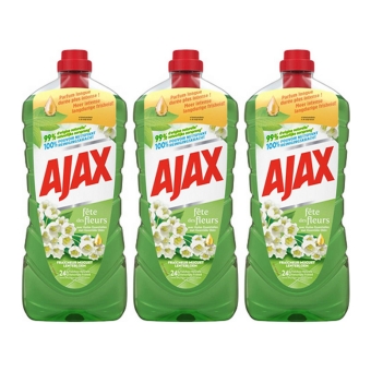 Ajax - Allzweckreiniger Frühlingsblume - 3x 1,25ltr