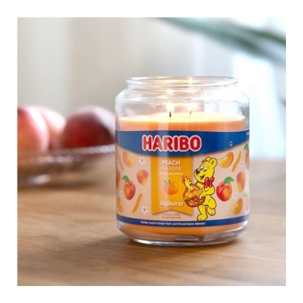 Haribo - Duftkerze Peach Paradise - 510g