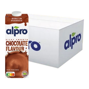 Alpro - Sojadrink Schokolade - 4x 1ltr