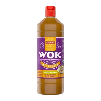 Go-tan - Wok Sauce Mild Curry - 1ltr